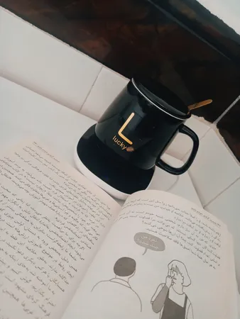 ماگ حرارتی لاکی طرح هیتردار به همراه صفحه گرمکن