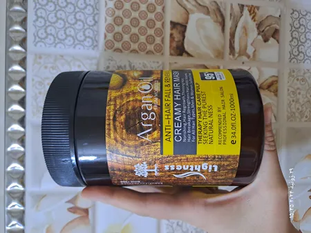 ماسک مو لایتنس  مدل آرگان حجم 1000 میلی لیتر