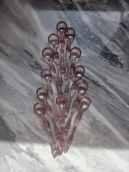 قاشق مرباخوری یونیکو مدل اکرلیک کد A6 بسته 6 عددی