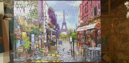 پازل 500 تکه ایران پازل طرح پاریس زیبا