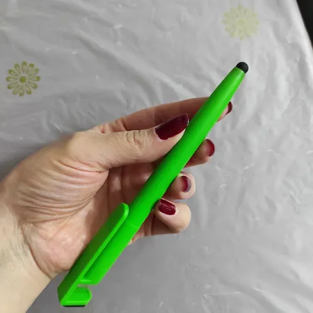 قلم لمسی و پایه نگهدارنده موبایل مدل SKJMRJNQ002369