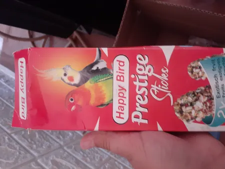 تشویقی طوطی هپی برد مدل استیک پرستیژ وزن 60 گرم