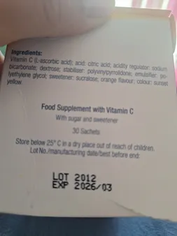 ساشه ویتامین ث 1000 یوروویتال بسته 30 عددی