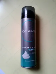 تجریه خرید فوم اصلاح کاسپین مدل کامفورت مناسب پوست های معمولی حجم 200 میلی لیتر