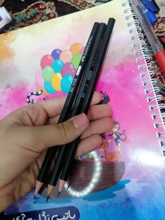 مداد مشکی فابر کاستل مدل 6291 بسته 3 عددی
