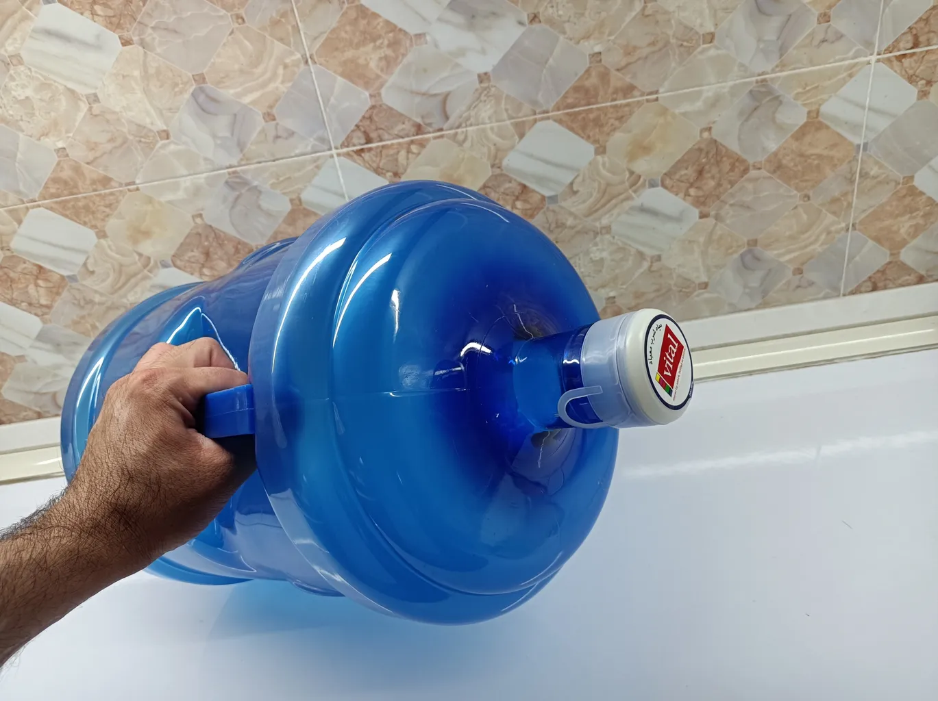مخزن آبسرد کن مدل استوانه ای دسته دار ضخیم کد 20L مخزن آبسرد کن مدل استوانه ای دسته دار ضخیم کد 20L