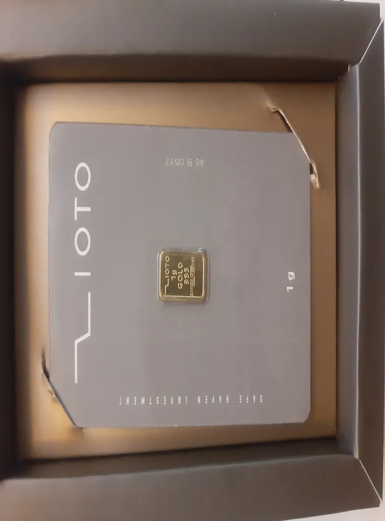 شمش طلا 24 عیار زیوتو مدل Au-p1