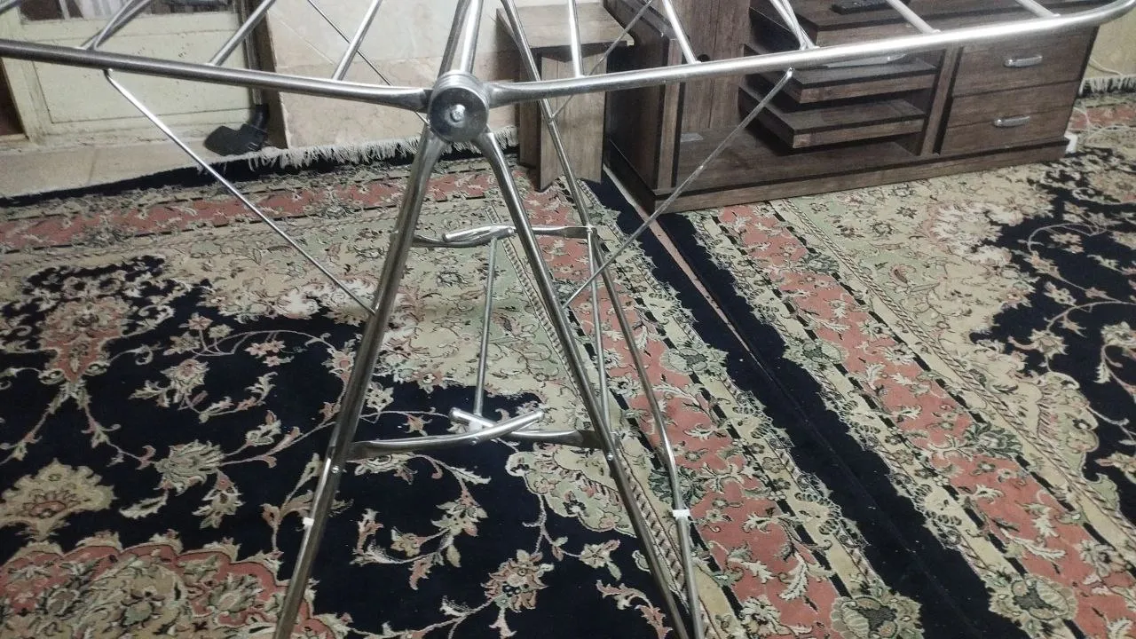 بند رخت ساین مدل آپارتمانی تمام استیل بند رخت ساین مدل آپارتمانی تمام استیل