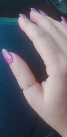 انگشتر طلا 18 عیار زنانه بان گالری مدل رود