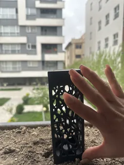 چراغ باغی خورشیدی مدل مکعب