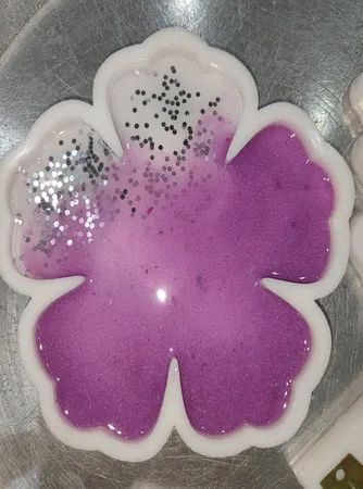 قالب رزین مدل گل 5 پر