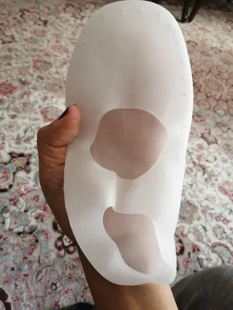 جوراب ضد ترک پا سینکو مدل سیلیکونی