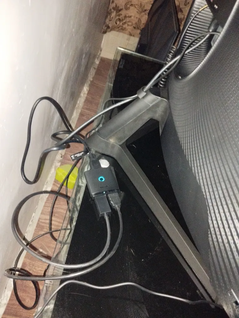 سوئیچ 1 پورت به 2 پورت HDMI بیسوس مدل  AIRJOY