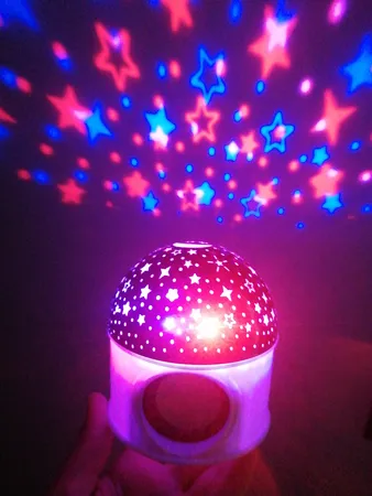 چراغ خواب طرح کهکشانی مدل اسپیکردار