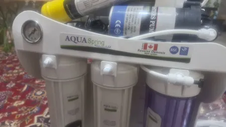 دستگاه تصفیه کننده آب آکوآ اسپرینگ مدل UF - SF4800  کد 01 به همراه فیلتر تصفیه آب