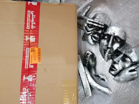 مجسمه طرح سه رخ مدل zhivan rose-122