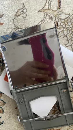 پایه رول دستمال کاغذی سها مدل استیل تخت کوچک