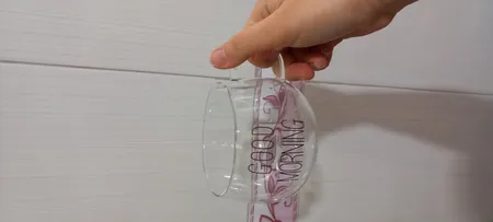 لیوان مدل پیرکس تپل Good Morning