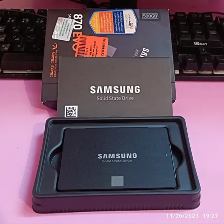 اس اس دی اینترنال SATA III سامسونگ مدل EVO 870 ظرفیت 500 گیگابایت