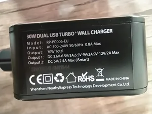 تجریه خرید شارژر دیواری راو پاور مدل RP-PC006