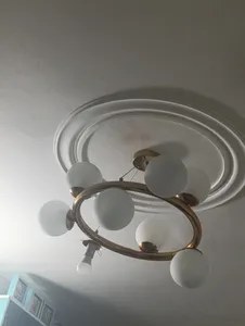 تجریه خرید لوستر 9 شعله مدل مولکولی