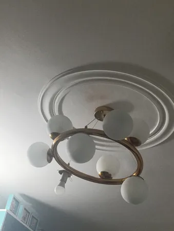 لوستر 9 شعله مدل مولکولی