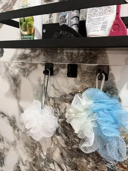 آویز حوله مدل Rec بسته 2 عددی