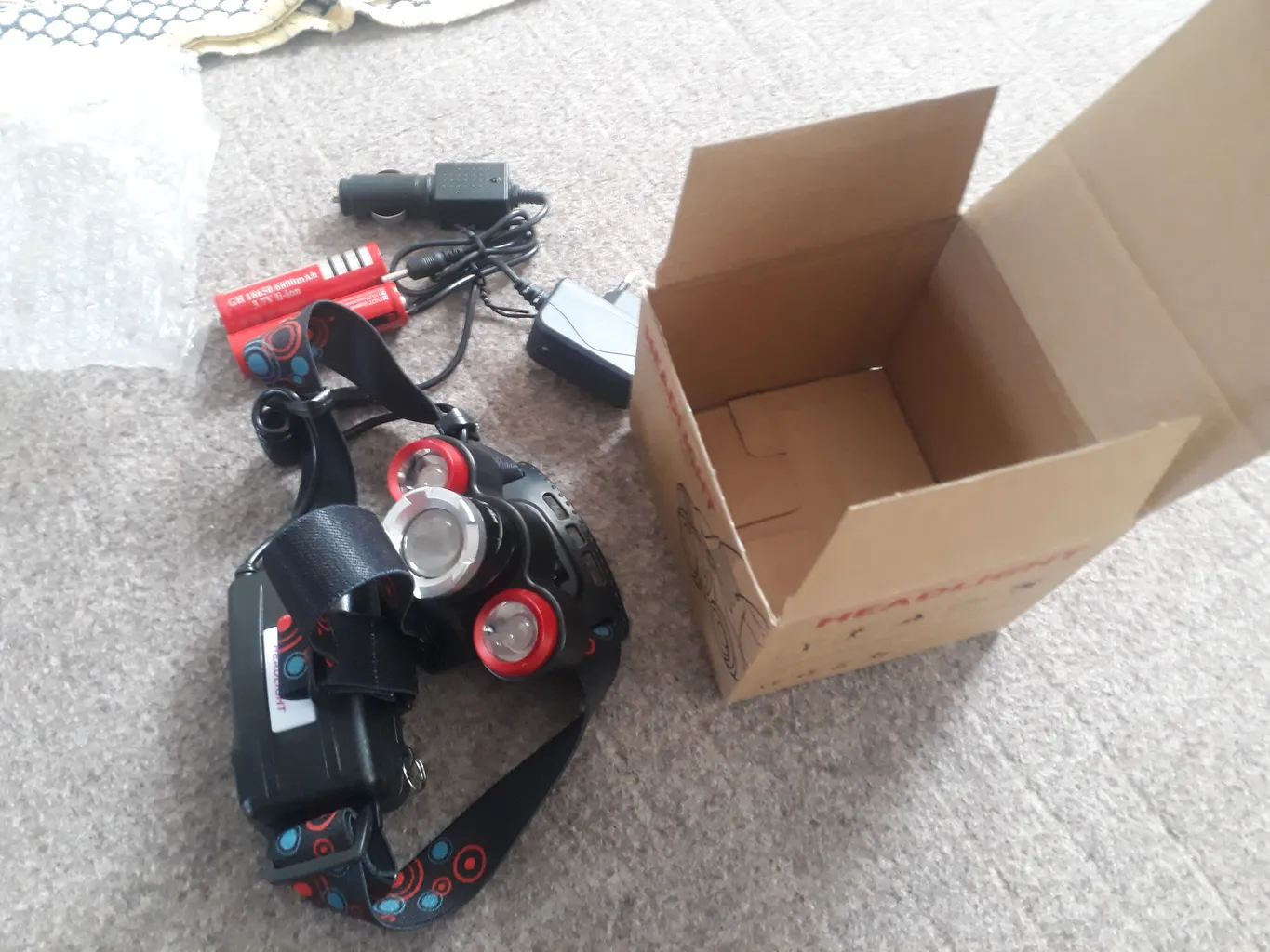 چراغ پیشانی مدل Hands Free