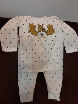 ست تی شرت آستین بلند و شلوار نوزادی کد 999