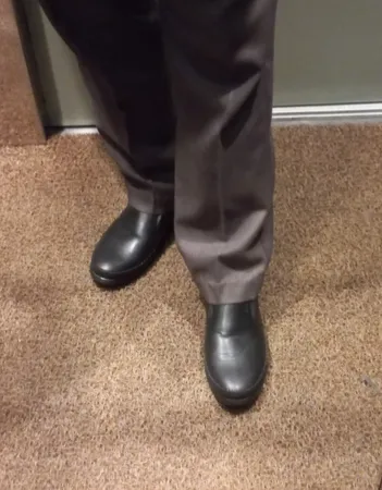 کفش مردانه مدل دوختی کد T.a.j رنگ مشکی