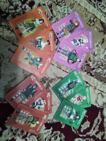 بازی فکری مانترا مدل مونوپولی دیل ناروتو Monopoly deal Naruto