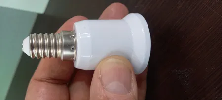 تبدیل سرپیچ لامپ E14 به E27 مدل T3 مجموعه 12 عددی