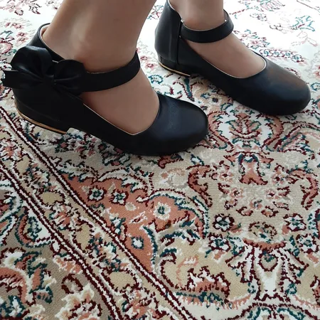 کفش دخترانه مدل پاپیون کد SGF.BK.3351