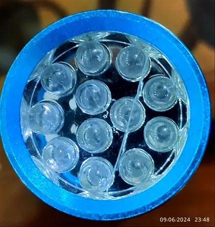 چراغ قوه UV فلیکسبل مدل UV blacklight 12LED