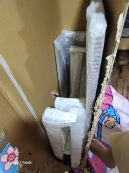 میز تحریر یاران دکور مدل پایه فلزی