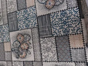 تجریه خرید گلیم ماشینی سهند مدل GJZ0.0Z زمینه نقره ای