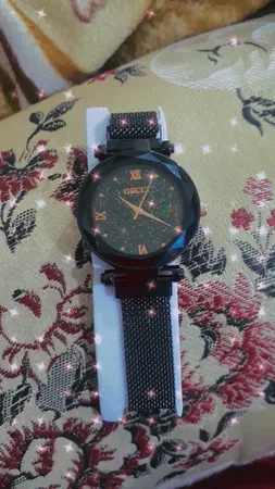 ساعت مچی عقربه ای دخترانه مدل Di Black