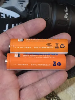 باتری لیتیوم یون قابل شارژ اسمال سان مدل 18650 ظرفیت 3200 میلی آمپر ساعت