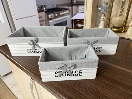 باکس نظم دهنده مدل STORAGE-WD مجموعه 3 عددی