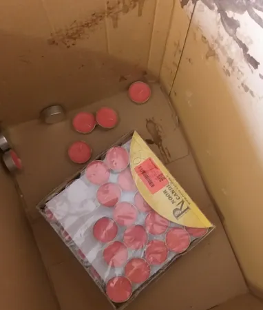 شمع وارمر رویا کندل مدل CVR1 بسته 100 عددی