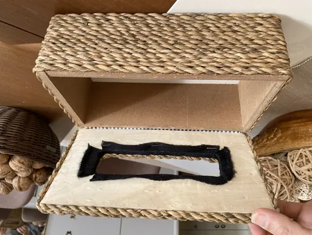 جعبه دستمال کاغذی آرونی طرح بافت