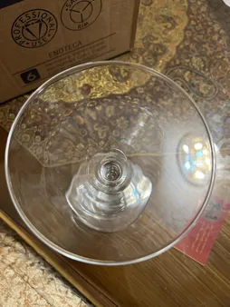 لیوان بستنی خوری پاشاباغچه مدل V-Line 44335 بسته 6 عددی