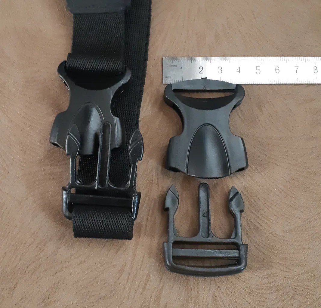 سگک کوله پشتی کد sp25 بسته 2 عددی