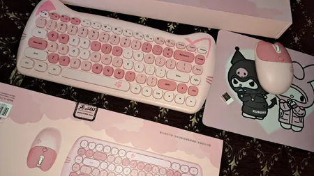 کیبورد و ماوس بیسیم گیزر مدل Meoe Meoe