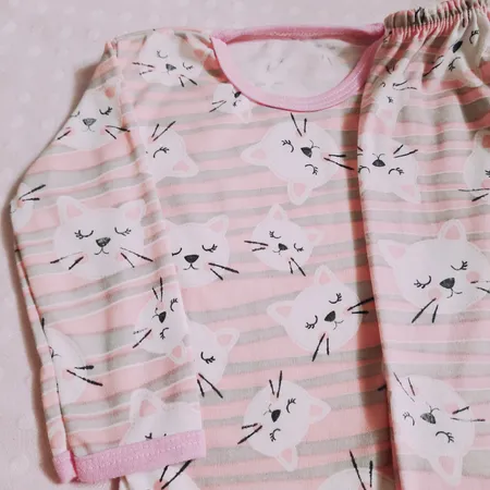 ست تی شرت و شلوار نوزادی مدل KHS SRT