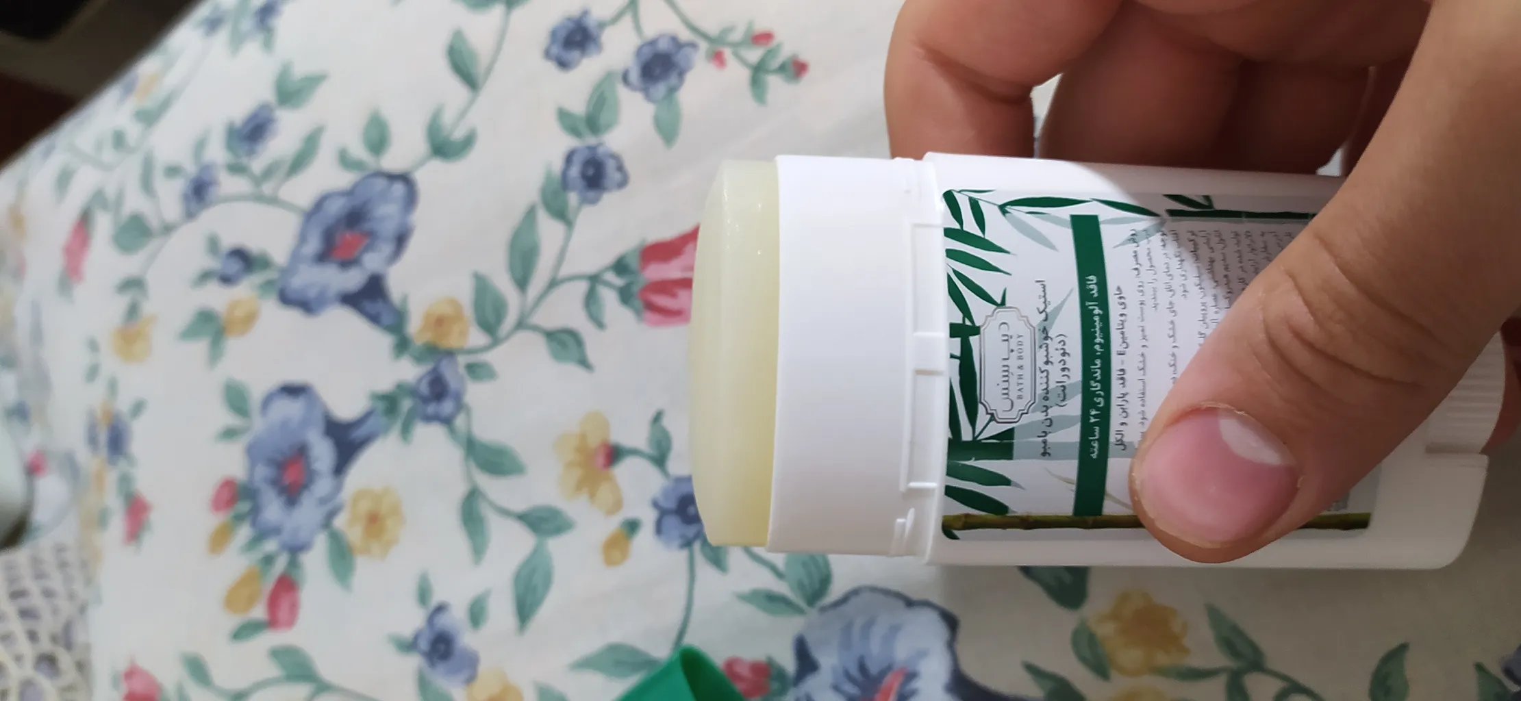 استیک ضد تعریق زنانه دیپ سنس مدل بامبو و درخت چای وزن 40 گرم