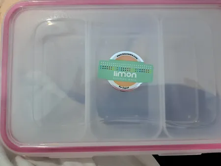 ظرف نگهدارنده لیمون مدل سه خانه کد 774