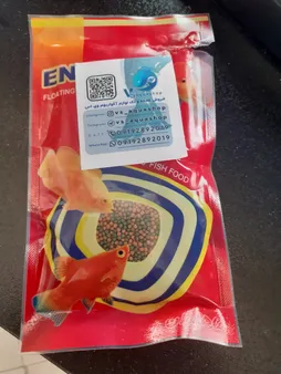 غذای خشک ماهی انرژی مدل مینی گرانول 20 گرم