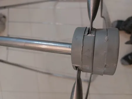 بند رخت ایران تاج مدل تاشو