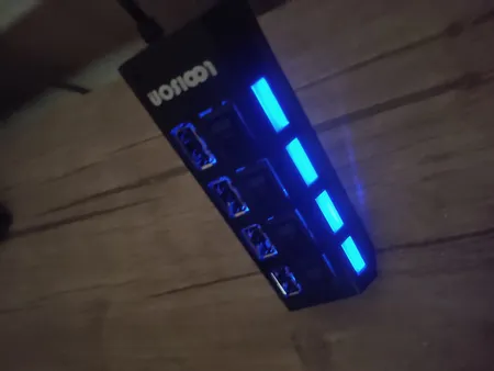 هاب 4 پورت USB 2.0 لویی سان مدل HI-SPEED